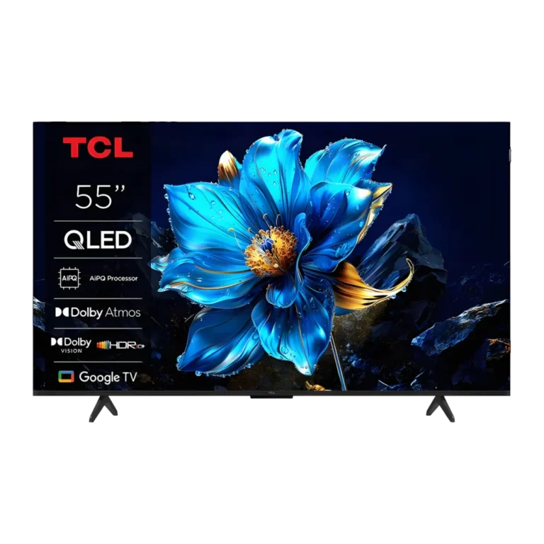 Televisor TCL TV TCL 55 pulgadas QLED 4K Dolby Vision Negro 55T69C