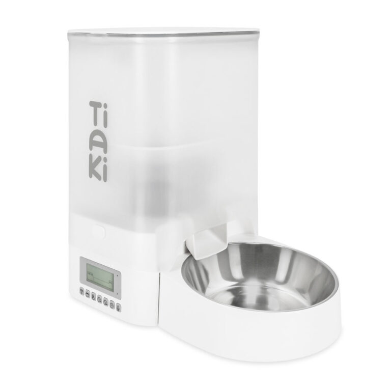TIAKI dispensador automático - hasta 5 litros de pienso