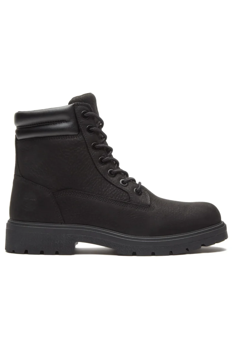 Timberland Auburn Falls 6 Inch Lace Up Waterproof Boot Black Nubuck | Botas Outlet | Hombre | Negro