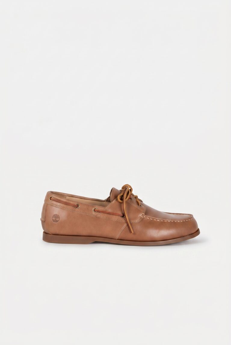 Timberland Cedar Bay Essential Boat Shoe Light Brown Full Grain | Zapatos con Cordones Outlet | Hombre | Marrón