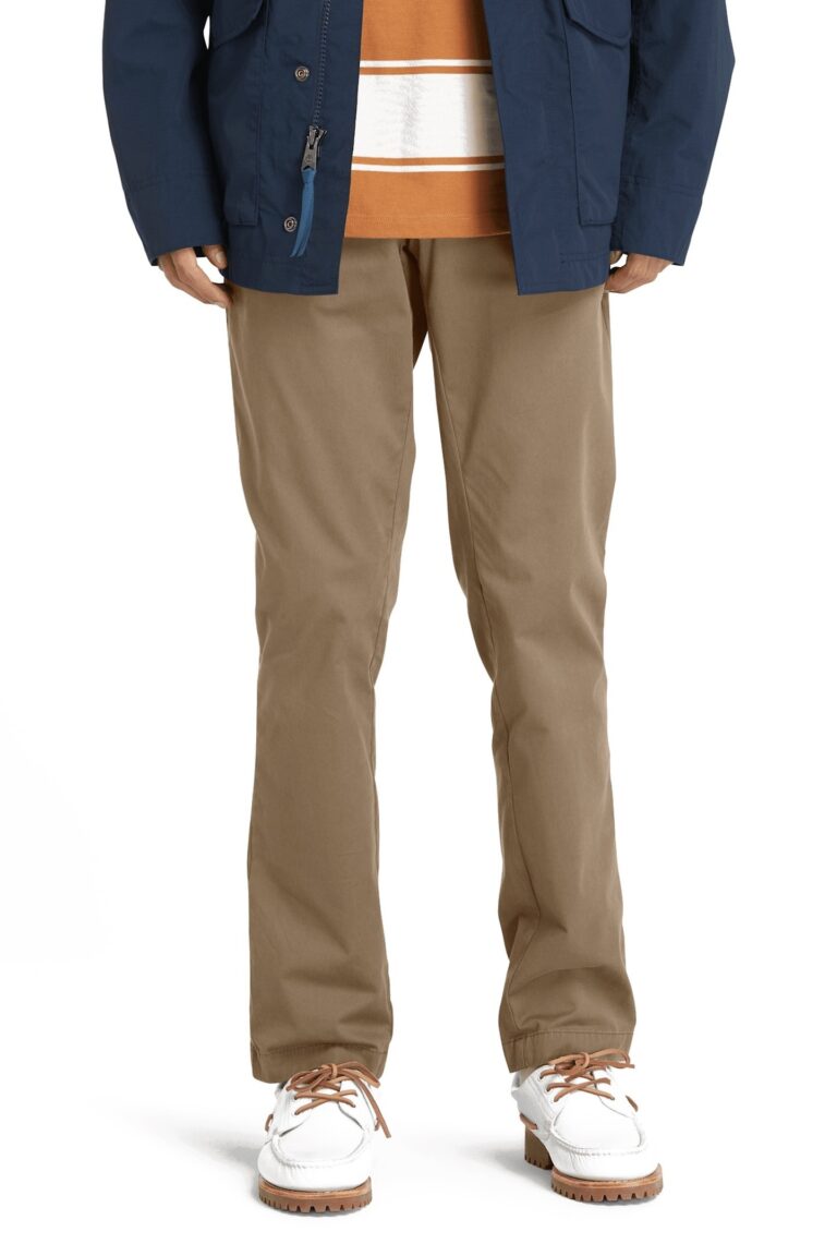Timberland Claremont Twill Chino Pant British Khaki Talla: W31L34 | Chinos Outlet | Hombre | Marrón