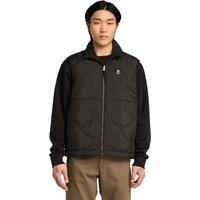 Timberland Newton Reversible High Pile Fleece Vest Black | Chalecos sin Mangas Outlet | Hombre | Negro