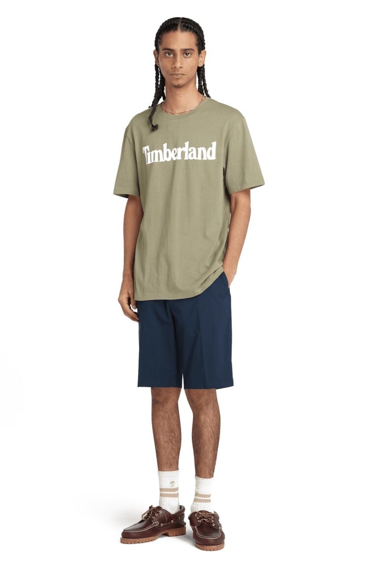 Timberland Topsfield Tfo Lightweight Poplin Chino Short Dark Sapphire | Pantalones Cortos Outlet | Hombre | Azu