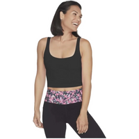 Top deportivo Skechers Goflex Joy Longline para mujer - Top sujetador para deportes running danza de sujeción ligera