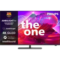 TV Philips 55 pulgadas QLED 120Hz VRR 144Hz HDMI 2.1 4K UHD Negro 55PQS9011