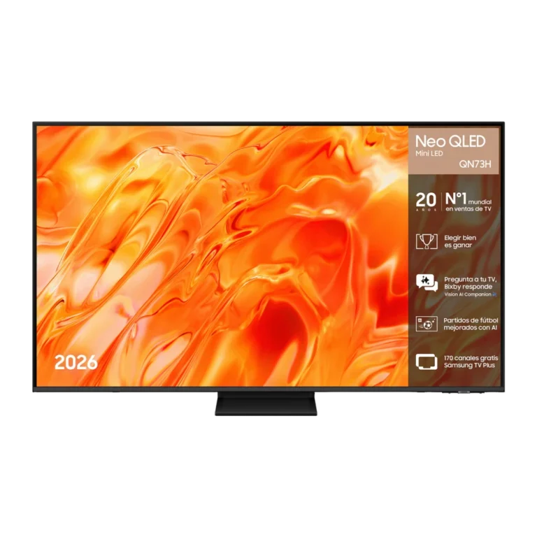 TV Samsung QN73H 55 pulgadas Neo QLED 4K Tizen Negro