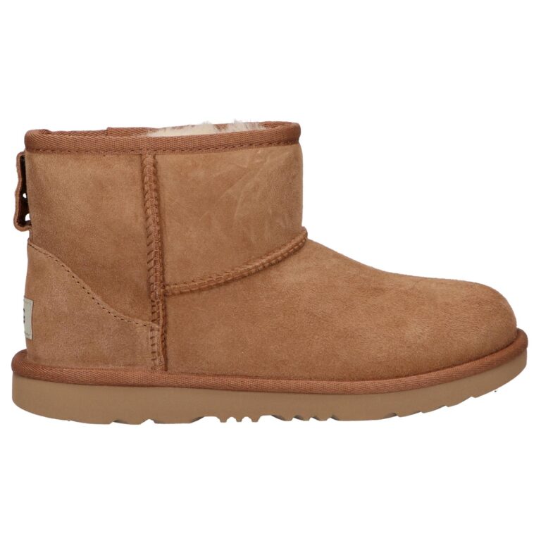 Ugg women's and girls and boys ankle boots 1017715 K classic mini ii 6 chestnut