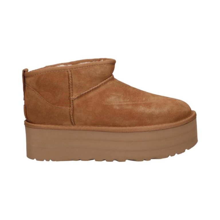 Ugg women's boots 1135092 Classic ultra mini platform chestnut