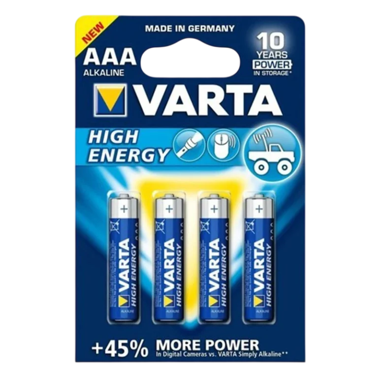 Varta Pack 4x Pilas Varta AAA Long Life Power LR03