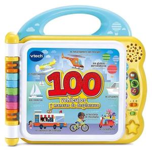 Vtech Mis primeras 100 palabras bilingües: vehículos y maneras de desplazarse ㅤ