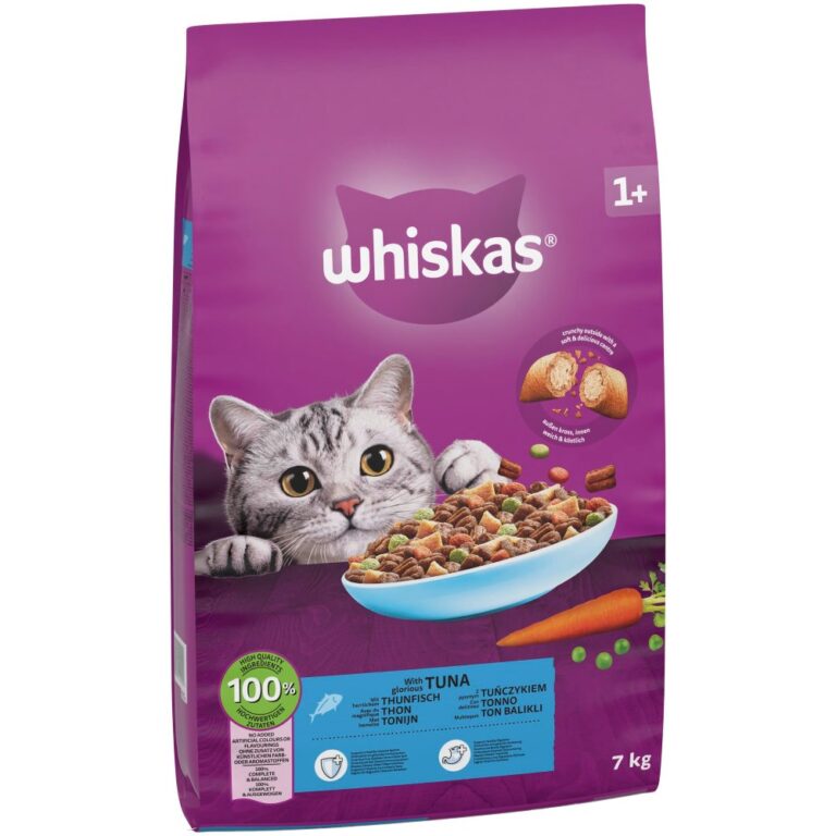 Whiskas 1+ años con atún - 7 kg