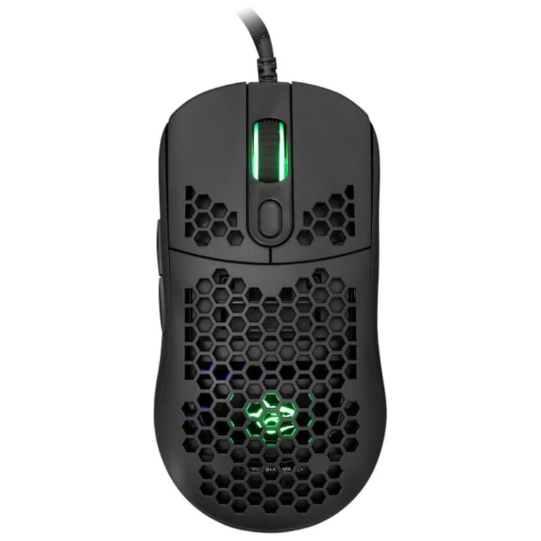 White Shark Ratón Gaming White Shark Galahad GM-5007 USB Negro - 6400 DPI