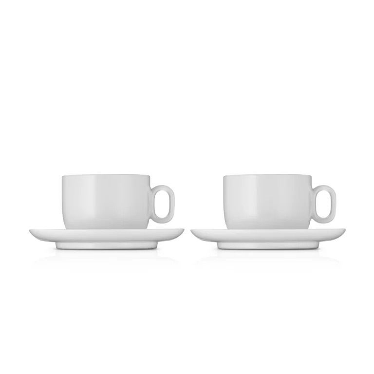 Wmf Juego de 2 tazas y platillos Barista Cappuccino 4 piezas WMF