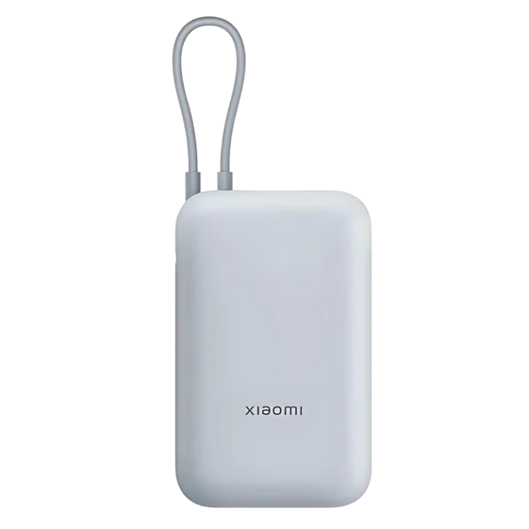 Xiaomi Power Bank Azul con cable integrado 10000mAh 22,5W