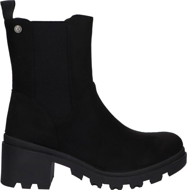 Xti women's ankle boots 130057 Black anteline