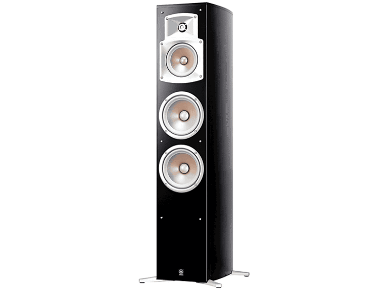Yamaha REACONDICIONADO Seminuevo Excelente Torre de sonido - Yamaha NS 555, 100W, Cableado interno Monster Cable, Negro