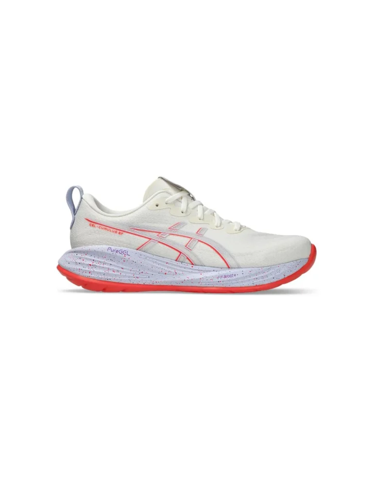 Zapatillas de Running ASICS Gel-Cumulus 27 Tokyo Hombre Beige/Morado