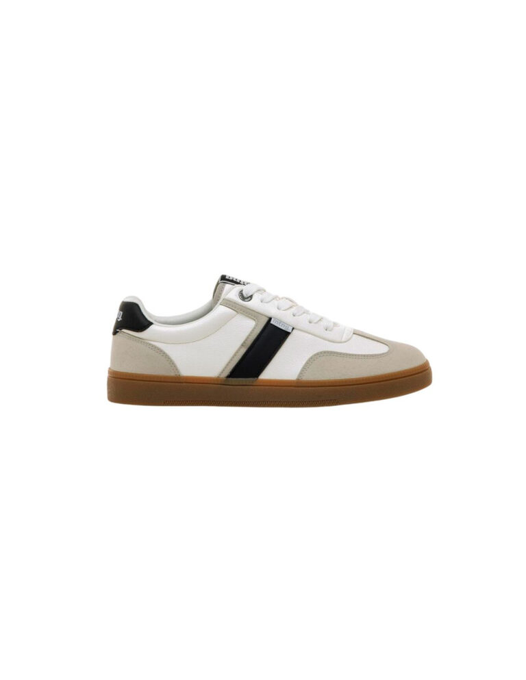 Zapatillas Mustang 2025 V Attitude Hombre Murri Blanco / Negro