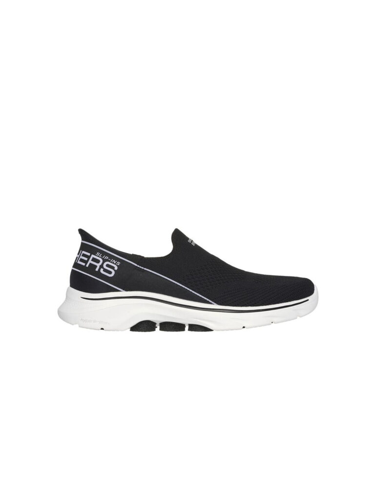 Zapatillas Skechers Go Walk 7 - Mia Slip-Ins Mujer Negro / Blanco