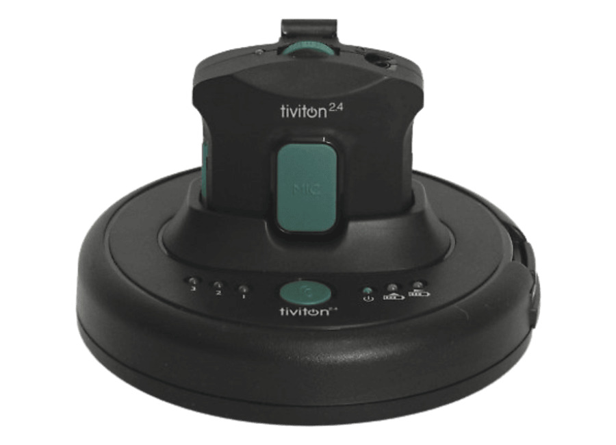 Humantechnik Accesorio auriculares – Humantechnik Tiviton 2.4 PR, Receptor, 8 horas, Para 2.4, Negro