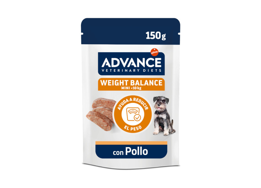 Advance 24 sobres x 150 g Advance Weight Balance Pollo Sobre para perros ¡Pack Ahorro!