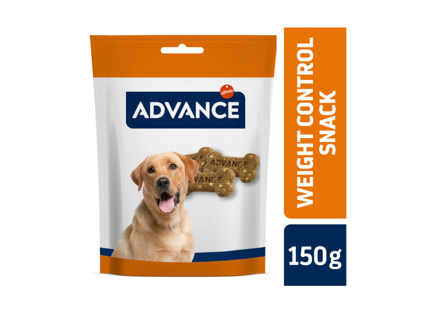Advance 4 bolsita x 150 g Advance Weight Control snack para perros ¡Pack Ahorro!