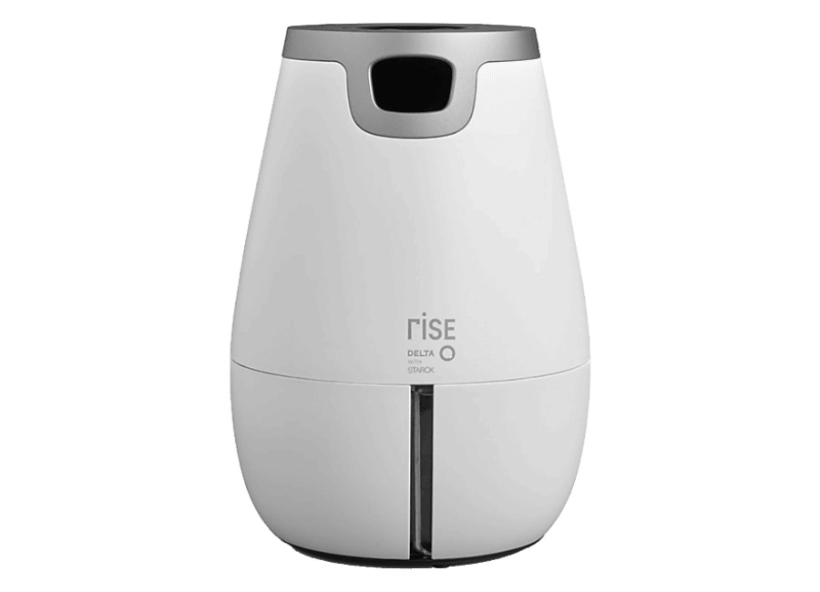 Delta Cafetera de cápsulas – Delta Q Rise con Starck, 19 bar, 1 l, 1250 W, Blanco