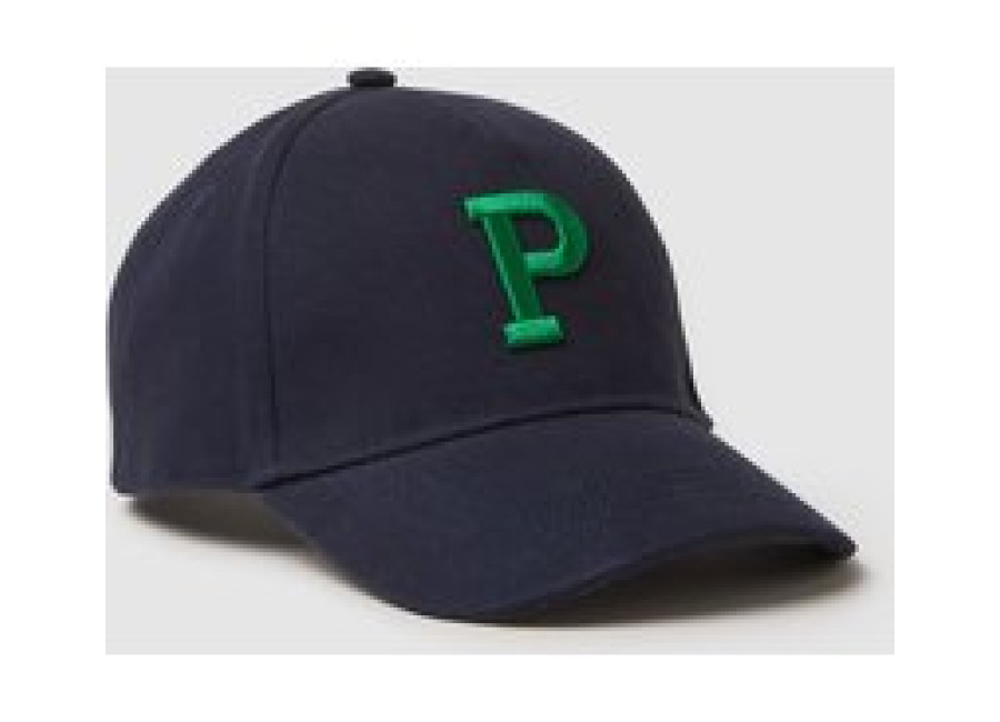 Piombo KIDS, Gorra De Béisbol Para Niños De Algodón Azul Puro Con P Bordada, Niño, Azul oscuro, Talla: 54
