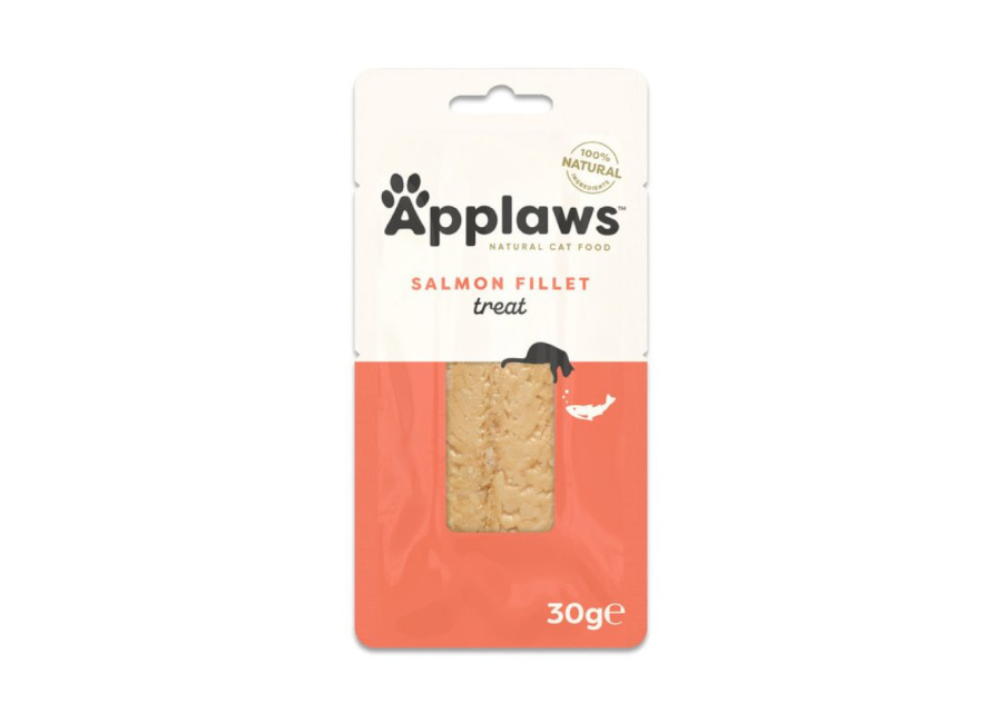 Applaws 6 uds. x 30 g Applaws Lomo de Salmón snack para gatos ¡Pack ahorro!