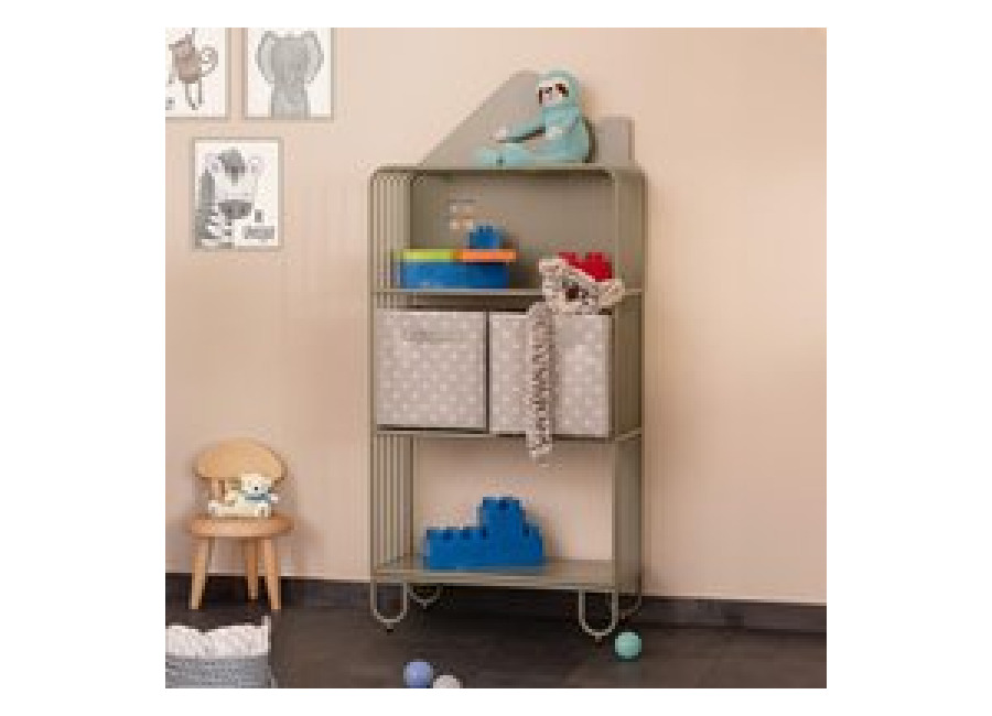 Home Deluxe Estantería infantil magnética TODO M – verde salvia