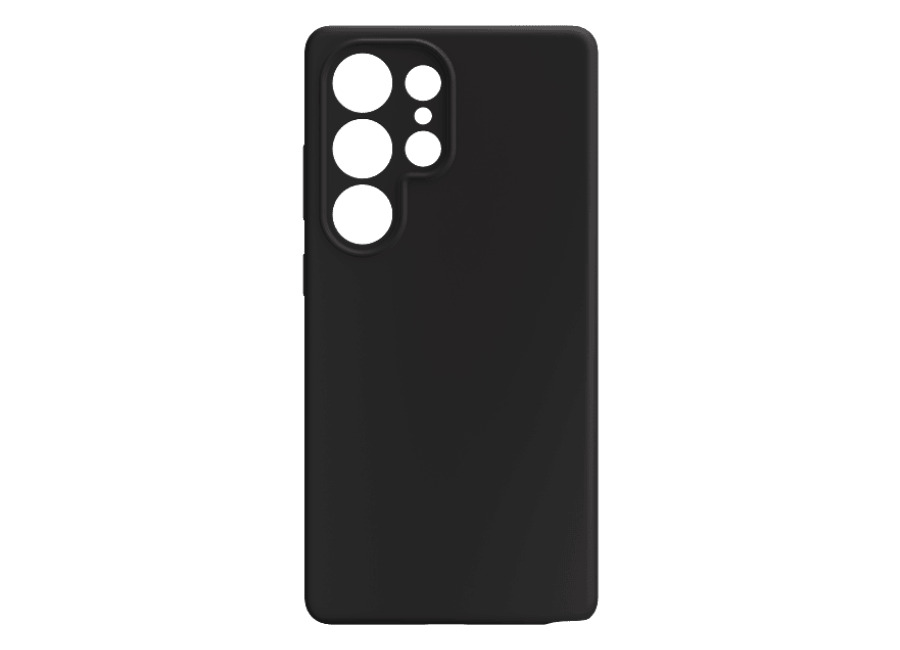 Isy Funda móvil – ISY ISC-2358, Para Samsung Galaxy S25 Ultra, Silicona, Negro