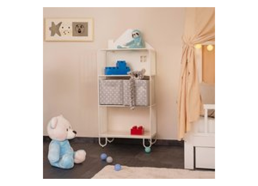 Home Deluxe Estantería infantil magnética TODO M – Blanco