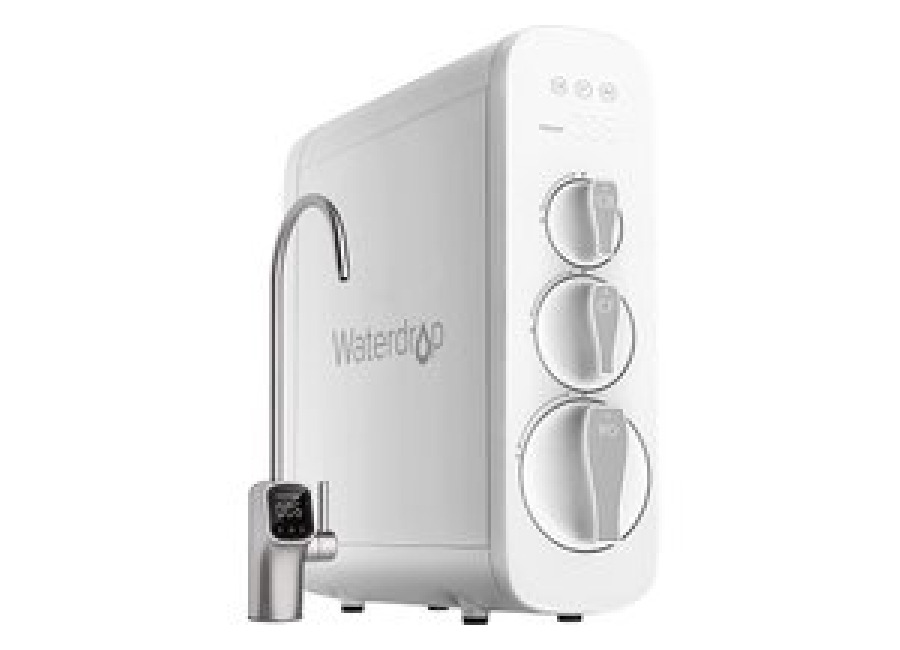 Waterdrop G3P800 Sistema de OI sin Tanque con Luz Esterilizadora UV, Flujo Rápido de 800 GPD