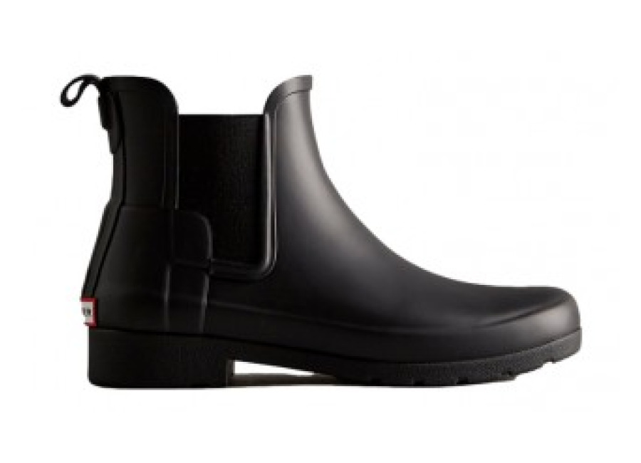 Zapatillas Hunter para mujer. Botines Refined Chelsea negro (35/36), Casua