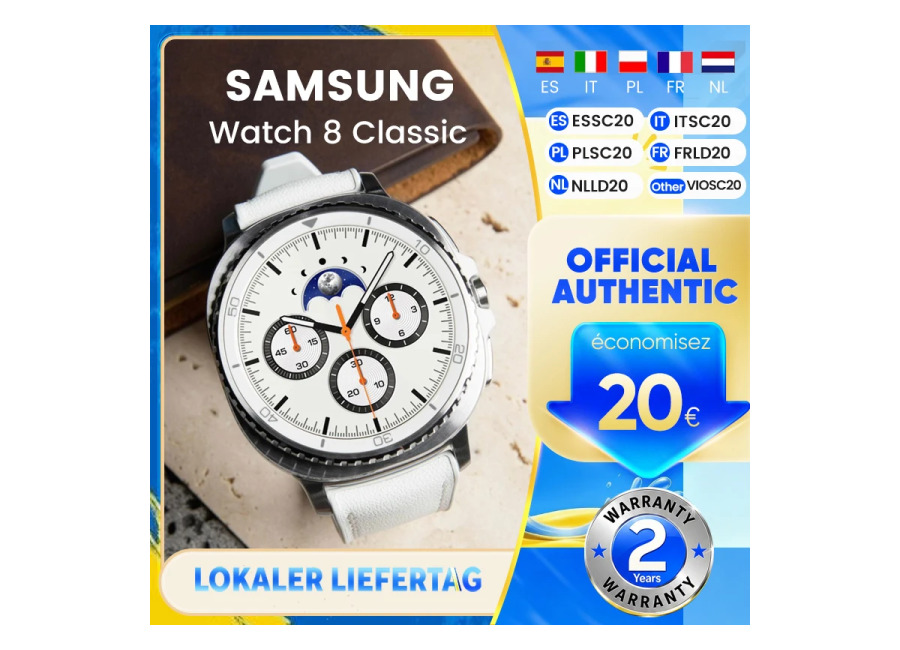 Reloj Inteligente Samsung Galaxy Watch 8 Classic Nuevo 2025
