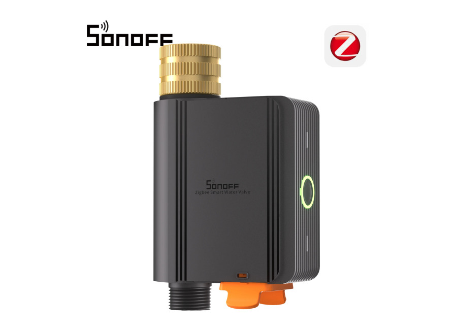Válvula de Agua Inteligente Zigbee SONOFF Hydro ONE SWV-ZFE con Medidor de Flujo, Conector de Latón,…