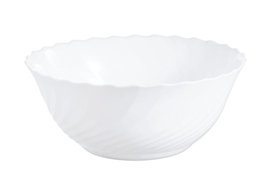 Arcoroc Ensaladera vidrio opal blanco 18cm Trianon Arcoroc