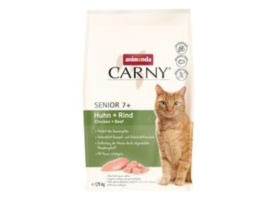 animonda Carny Senior pollo y vacuno – 3 x 1,75 kg – Pack ahorro