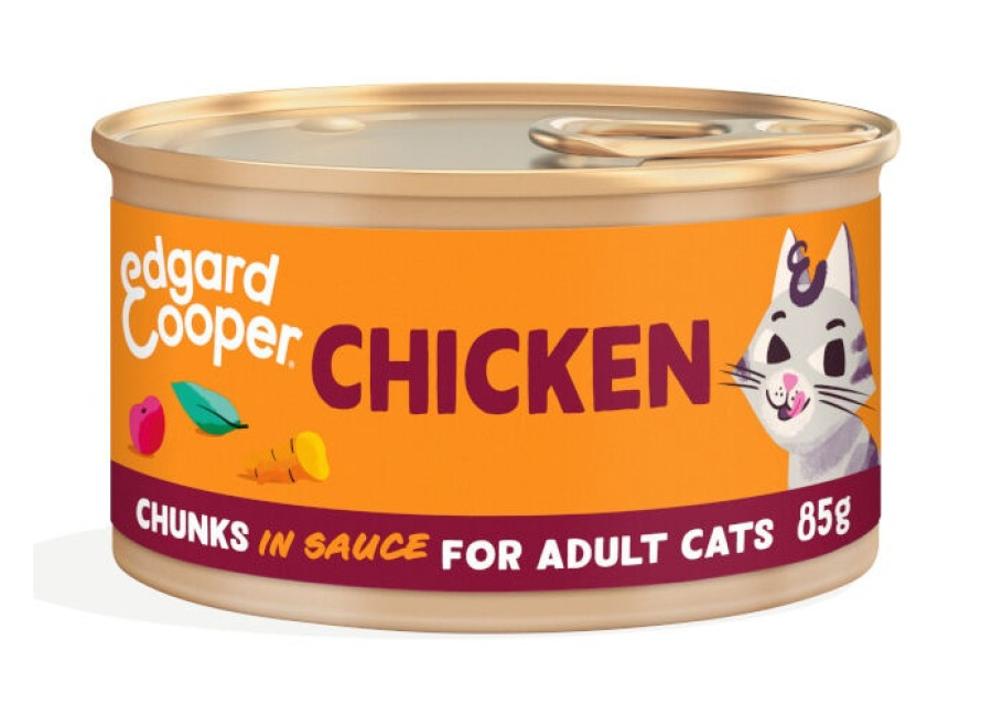 Edgard & Cooper 24 latas x 85 g Edgard & Cooper Filetes de Atún y Pollo lata para gatos ¡Pack Ahorro!