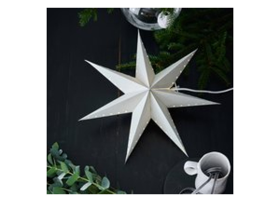 Markslöjd Estrella decorativa Lively, para colgar, gris, Ø 45 c