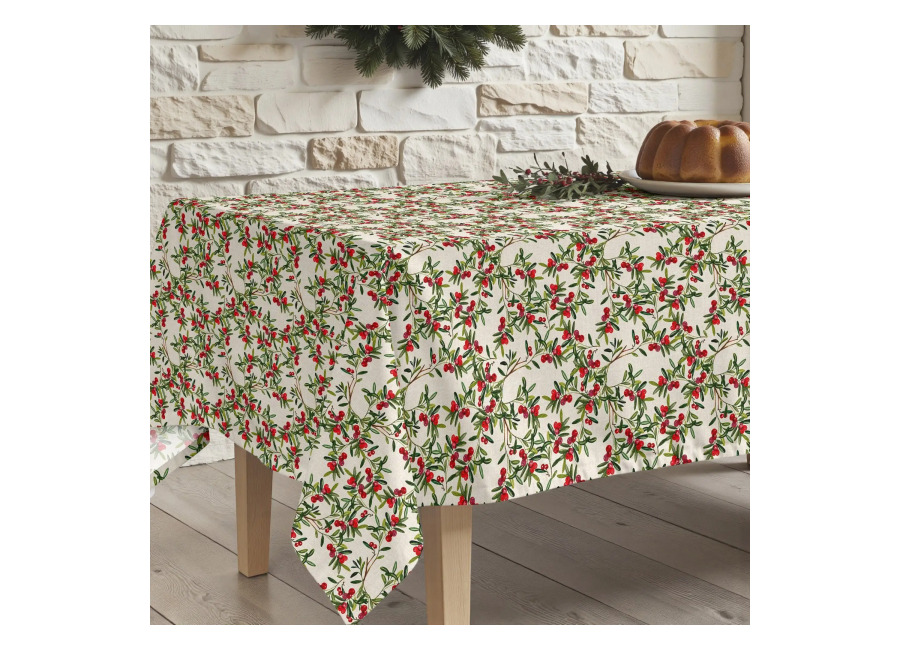 BL Belum Mantel Navidad Resinado Antimanchas con Teflón