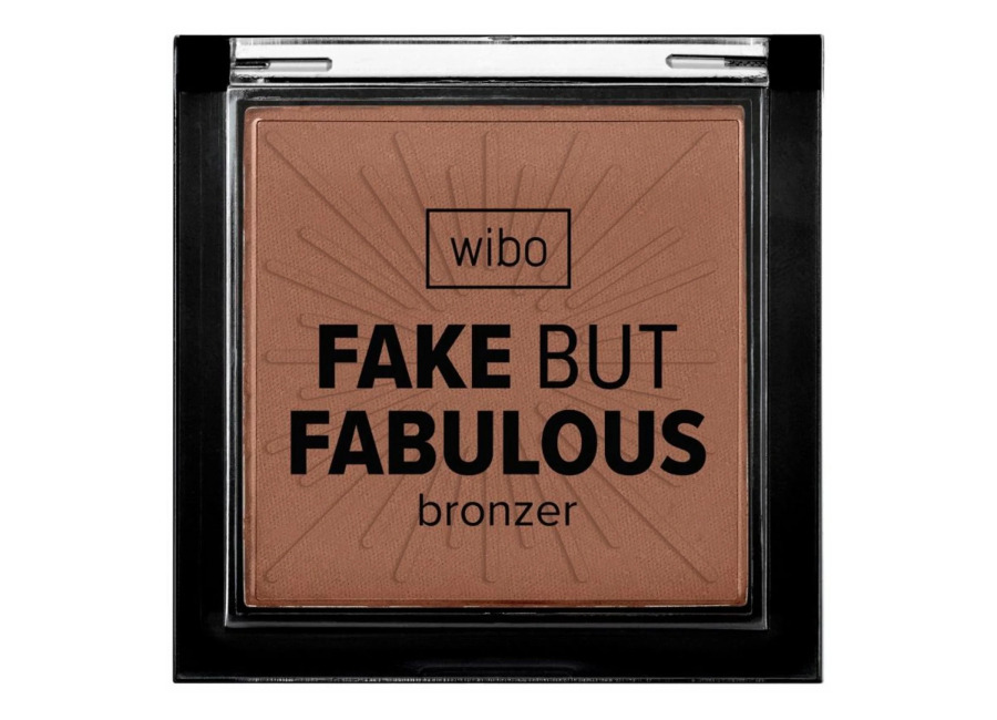 Wibo Fake But Fabulous – Contorno, polvo compacto bronceador, 03, Pralina, 9 g