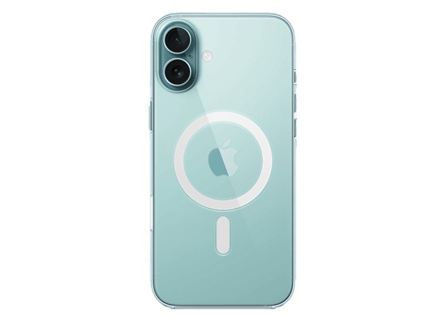 Móvil APPLE Funda transparente para iPhone 16 Plus con MagSafe