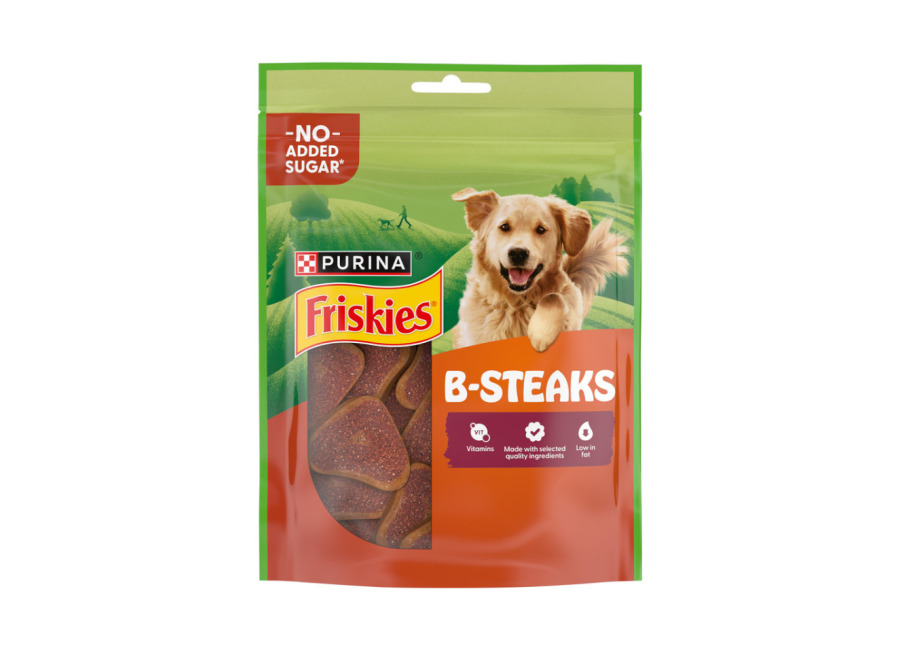 Friskies 6 bolsitas x 150 g Friskies Bocaditos B-Steaks para perros ¡Pack ahorro!