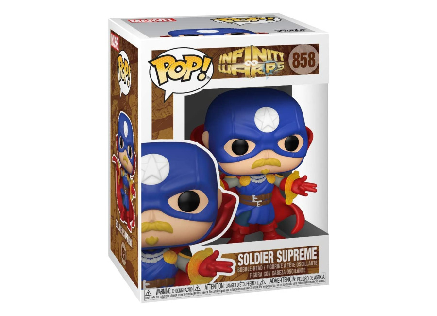 Figura Funko POP Marvel Infinity Warps Soldier Supreme
