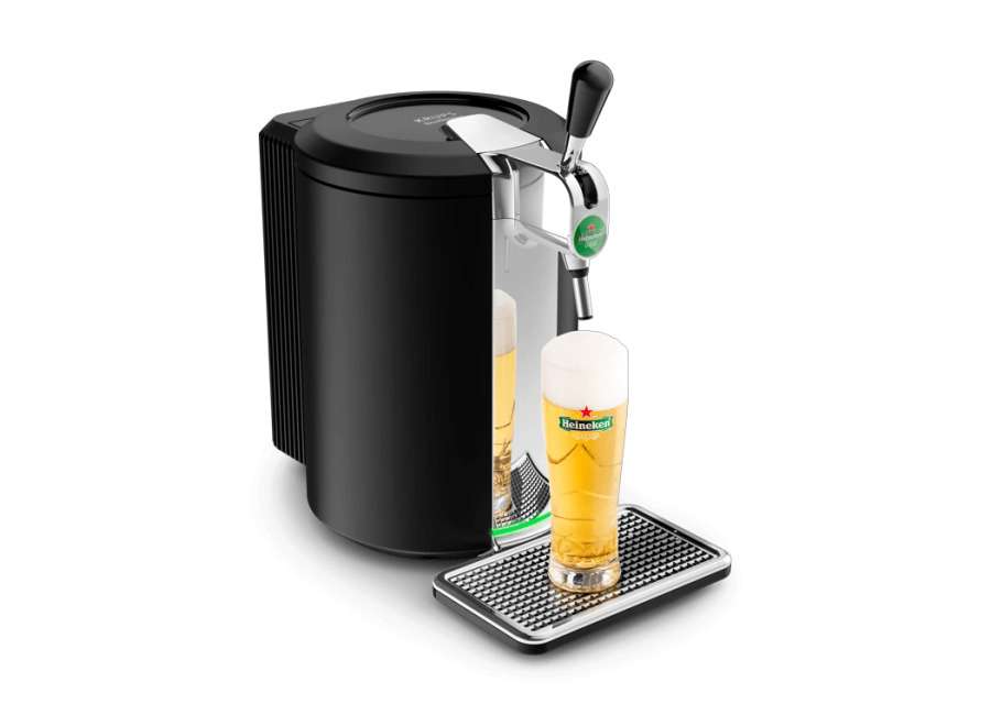 Moulinex Tirador de cerveza, Barril 5L, 65 W, Compacto