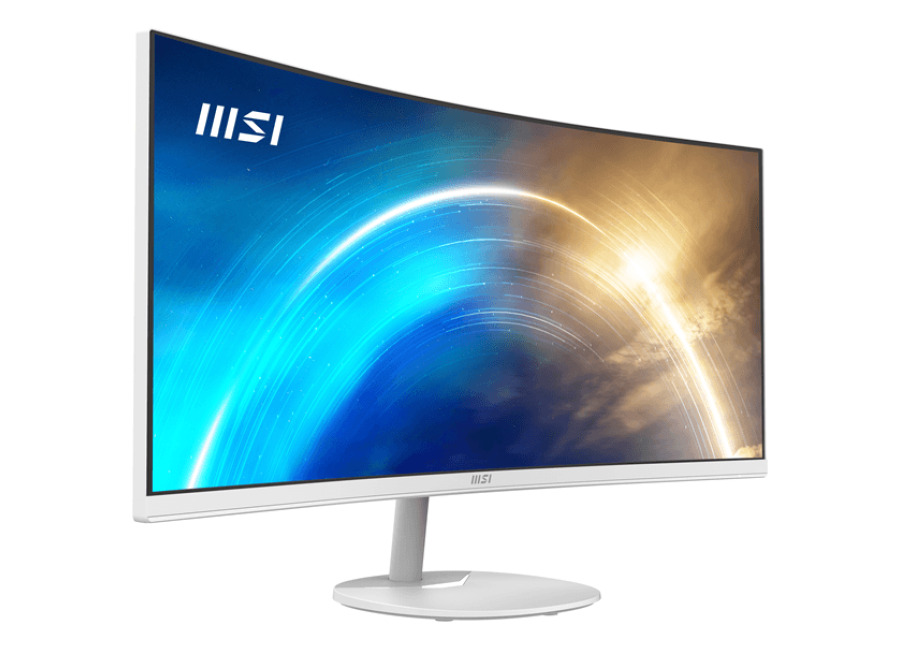 Msi Monitor Msi MP341CQW Pro 34″ Uwqhd 3440 X 1440 , 100Hz, Hdmi, Dpa, Altavoces , Blanco