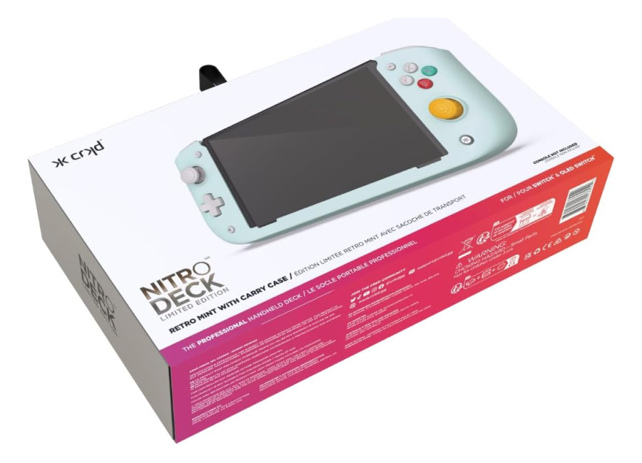Mando Nitro Deck CRKD Retro Mint Limited Edition Switch