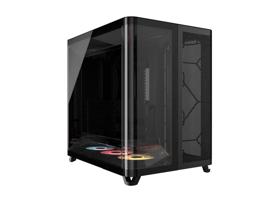 Corsair Caja Corsair Air 5400 Rs-R Argb Tg Mid Tower Black Cc-9011318-Ww