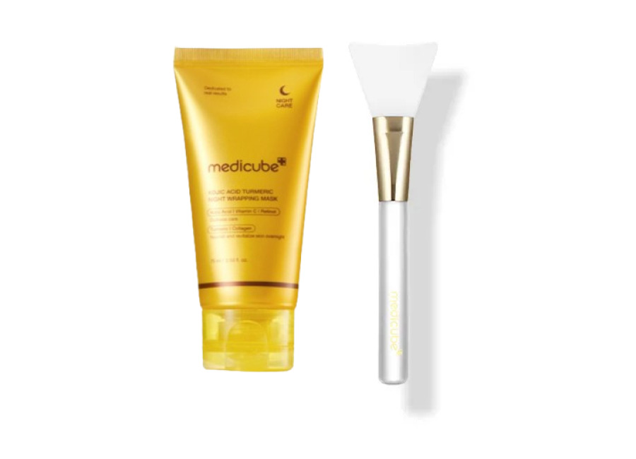 medicube – Kojic Acid Turmeric Night with Brush Set